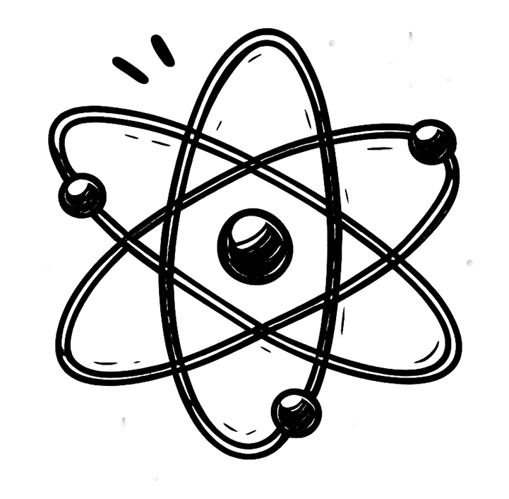 Una foto decorativa que representa el logotipo de Atomics